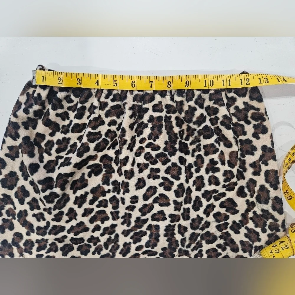 Girls Leopard Cheetah Skirt. Halloween Costume, Homemade Sewn 13